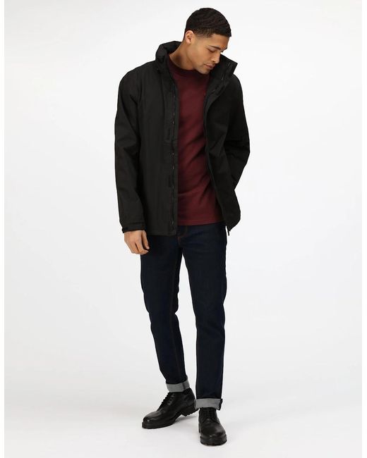 Regatta Black Standout Ardmore Jacket (Waterproof & Windproof) for men