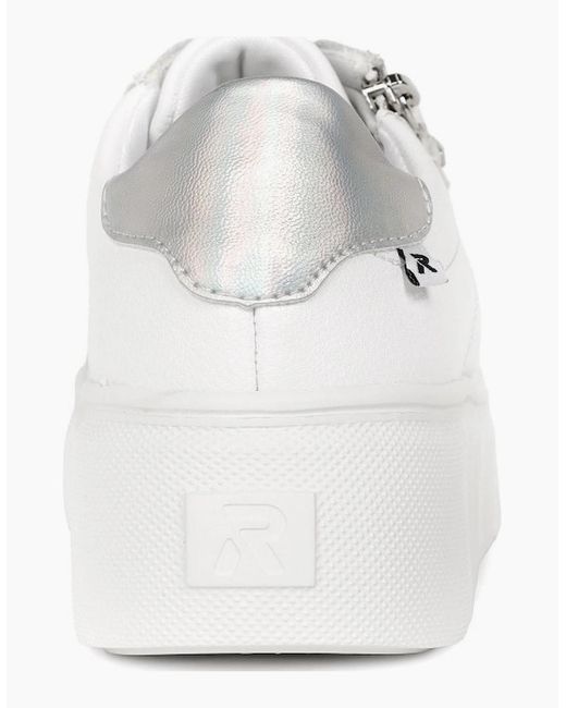 Rieker White Divine Trainers