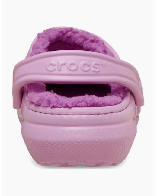 CROCSTM Purple Class Lined Crocodile Print Shuv Clogs for men
