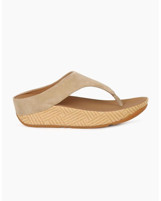 Fitflop White Lulu Lux Graphic Weave Sandals