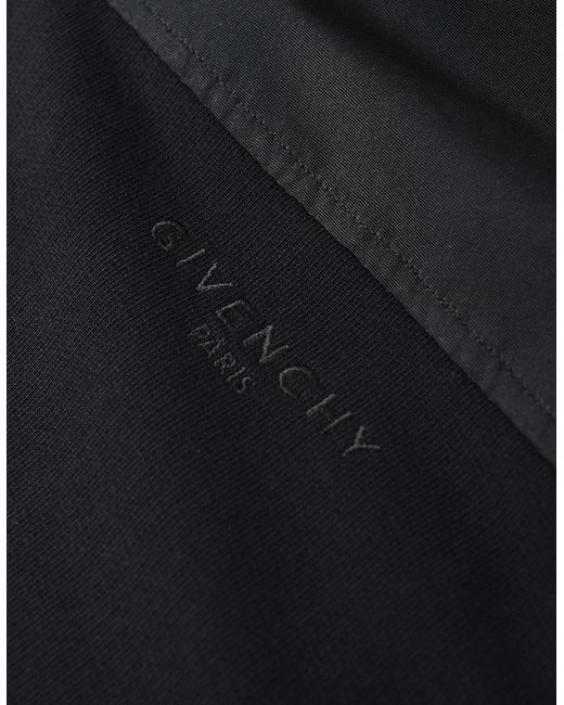 Givenchy Black Branded Windbreaker for men