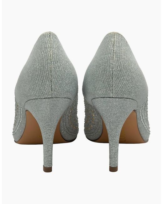 Lotus White Viva Court Shoes
