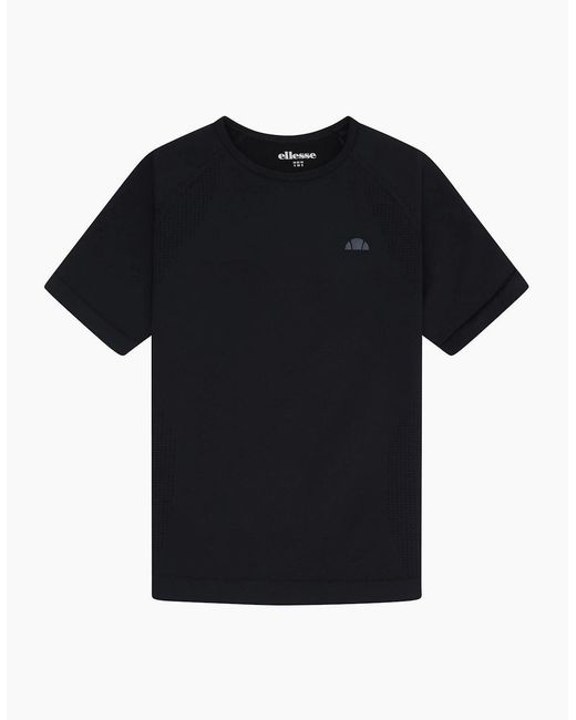 Ellesse Black La Bella Ss Fitted T-Shirt for men