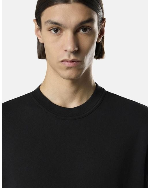 Stone Island Black Cotton 6100015 Sweatshirt for men