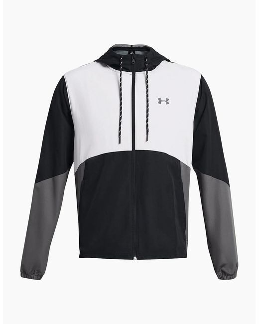 Under Armour Black Legacy Lightweight Windproof Windbreaker for men