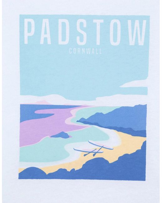 Mountain Warehouse Blue Ladies Padstow Short-Sleeved T-Shirt