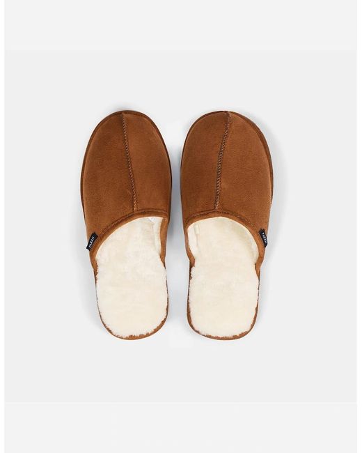 Farah Brown Ahlers Tan Slipper for men