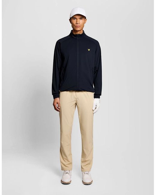 Lyle & Scott Blue Lightweight Stretch Jacket for men