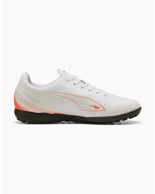 PUMA White Vitoria Ii Tt Astro Turf Football Boots for men