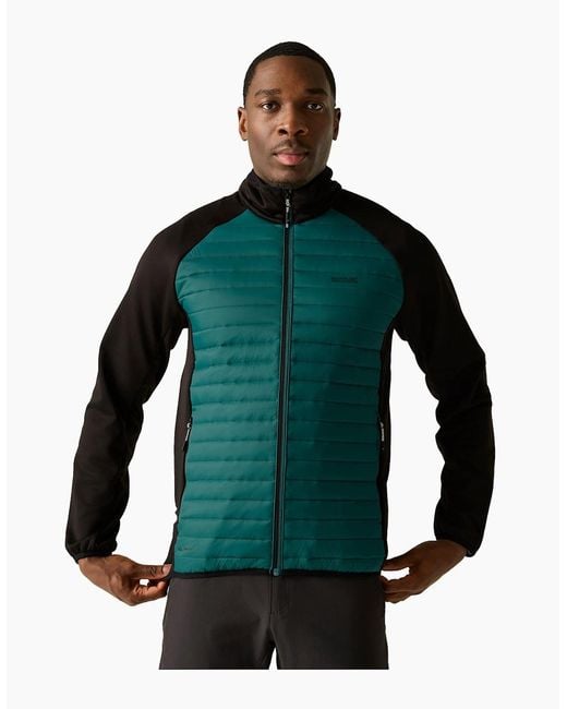Regatta Green Clumber Hybrid Jacket for men