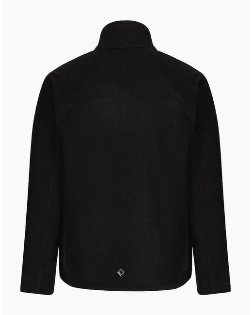 Regatta Black Great Outdoors Hedman Ii Two Tone Full Zip Fleece Jacket for men