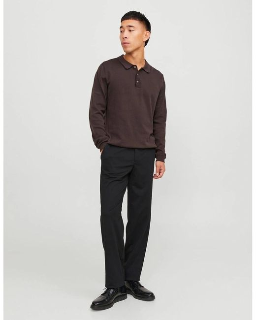 Jack & Jones Black Pierre Trouser for men