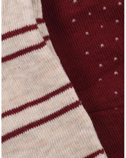 Gant Multicolor Stripe And Mini Dot 2Pk Socks for men