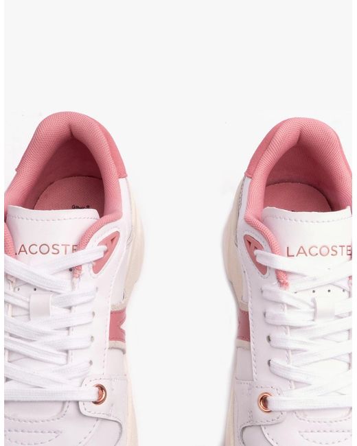 Lacoste Pink L002 Evo 124 1 Trainers/Light