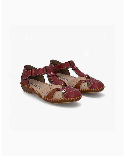 Rieker Brown M1655-34 Desideria Gladiator Sandals