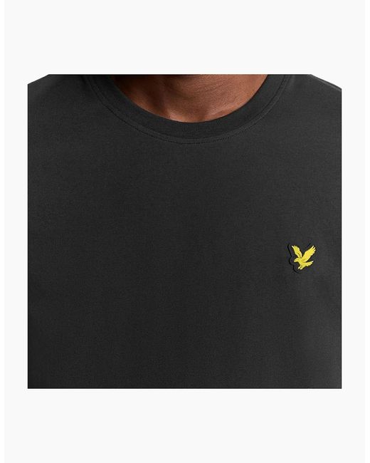 Lyle & Scott Black Lyle & Scott Core T-Shirt for men