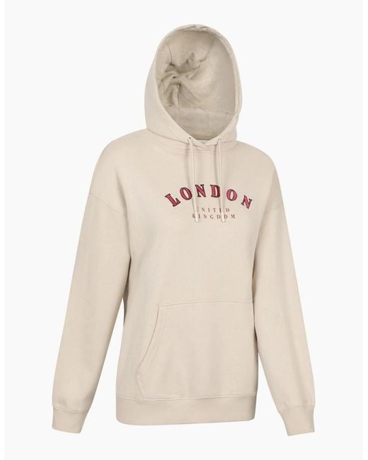 Mountain Warehouse Natural Ladies London Graphic Hoodie