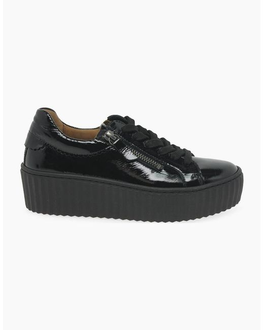 Gabor Black Dolly Trainers