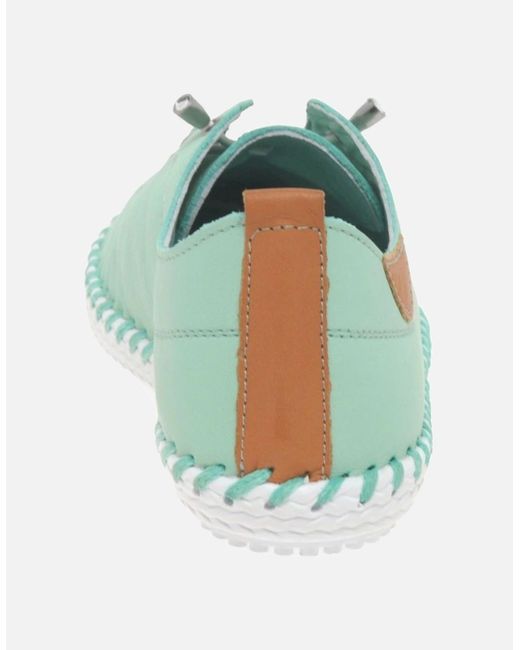 Lunar Green St Ives Casual Shoes