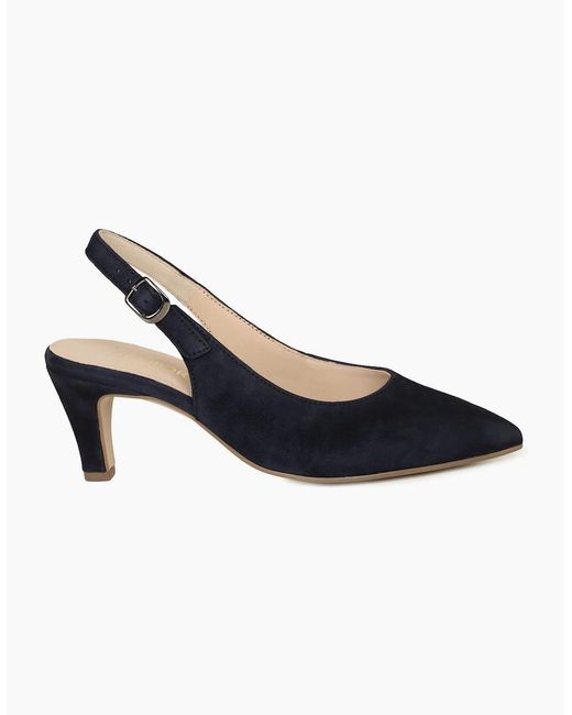 Gabor Blue Lazona Court Shoes