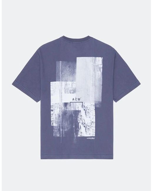A_COLD_WALL* Blue Brutalist T-Shirt for men