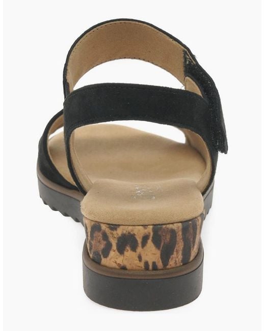 Gabor Black Raynor Sandals