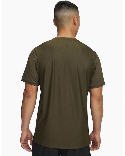 Under Armour Green Text Graphic Crew Neck Short Sleeve Jersey T-Shirt