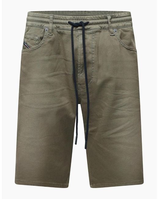 DIESEL Green Narrot Ne R Short Denim Shorts for men