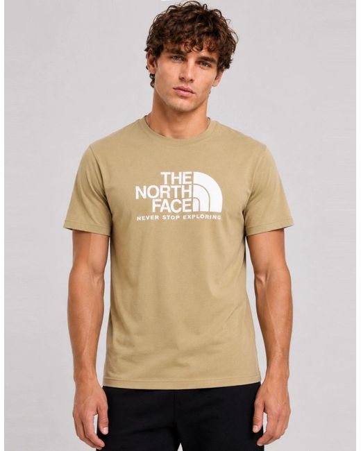 The North Face Natural M New Peak Ss T-Shirt for men