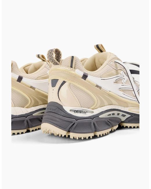 Off-White c/o Virgil Abloh White Be Right Back Retro Inspired Comfort Sneakers