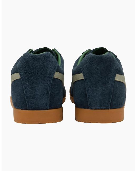 Gola Blue Harrier Suede Trainers for men