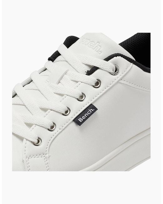 Bench White Wainwright Trainers for men