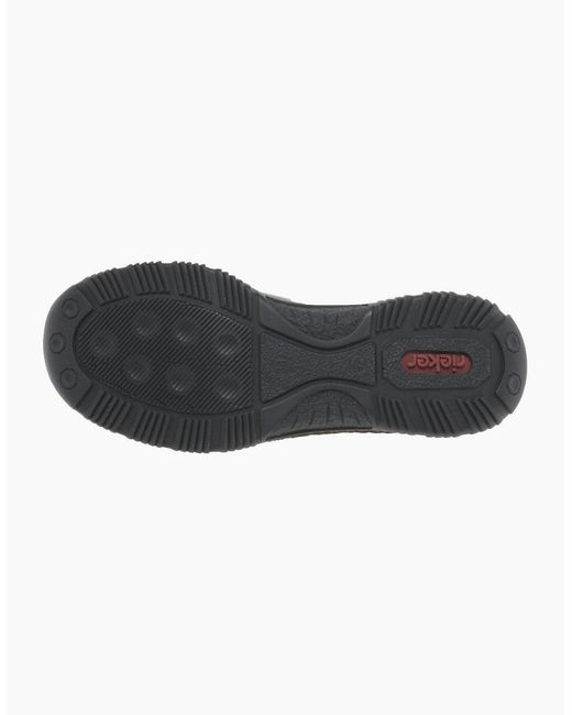 Rieker Black Herbie Pull On Shoes