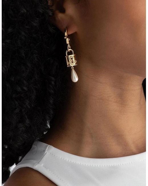 Vivienne Westwood Metallic Celestia Small Earrings