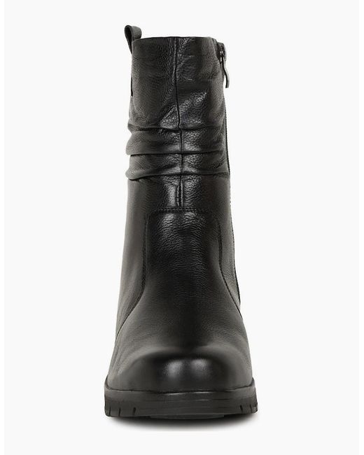 Caprice Black Bella Warm Lined Ankle Boots