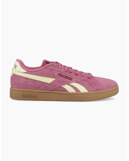Reebok Court Retro Textile Studiopink/Yel/Haze/Blkcherry Trainers