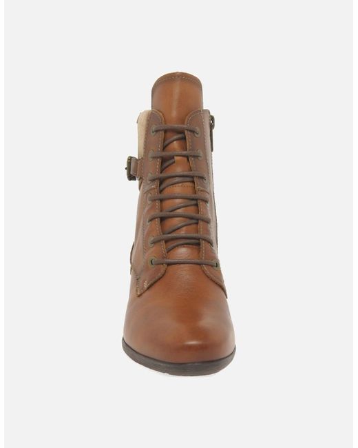 Pikolinos Brown Marcia Ankle Boots