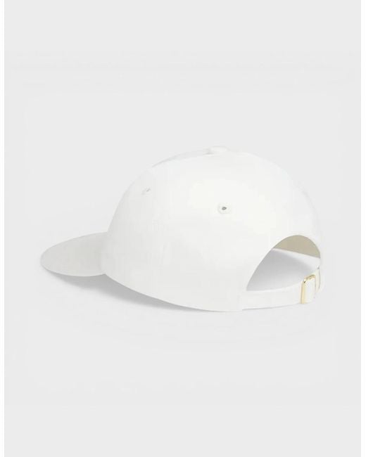 Casablanca Blue Embroidered Cap Tennis Club Icon Off for men