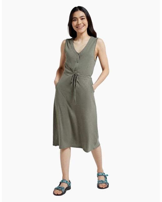 Mountain Warehouse Gray Ladies Bahamas Sleeveless Dress