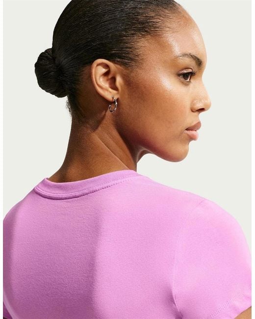 Nike Purple Sportswear Chill Knit T-Shirt