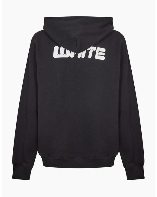 Off-White c/o Virgil Abloh Blue Overhead Hoodie for men