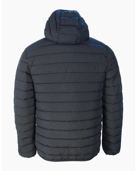 Aquascutum Blue Active Hooded Jacket for men