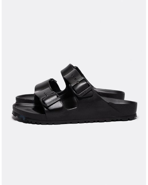 Birkenstock Arizona Black Eva Slides for men