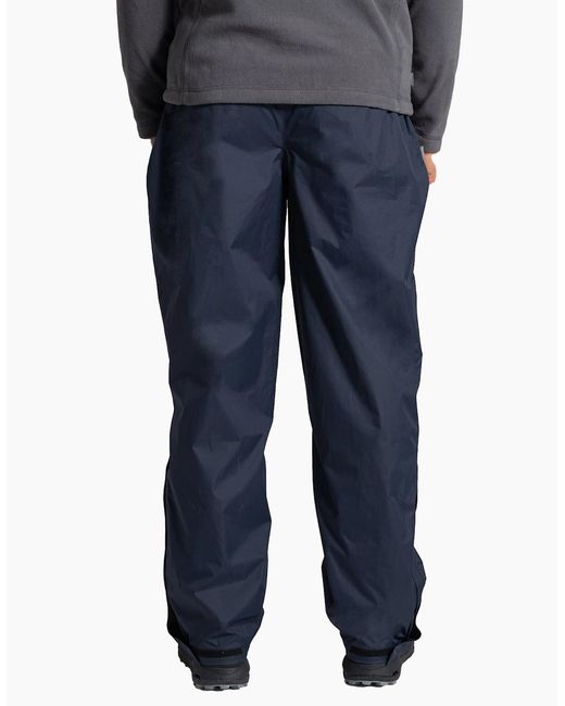 Craghoppers Blue Adult Expert Ii Packable Waterproof Trousers for men