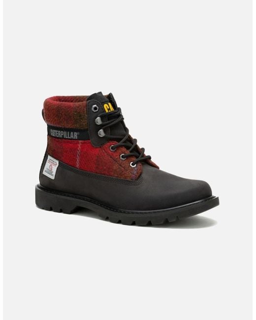 Caterpillar Black Colorado 2.0 Harris Tweed P111324 Boots