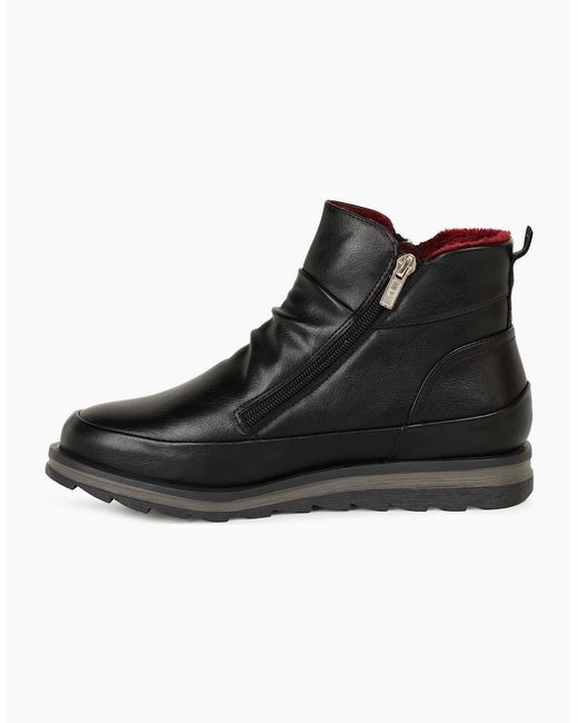 Heavenly Feet Black Duchess Ankle Boots