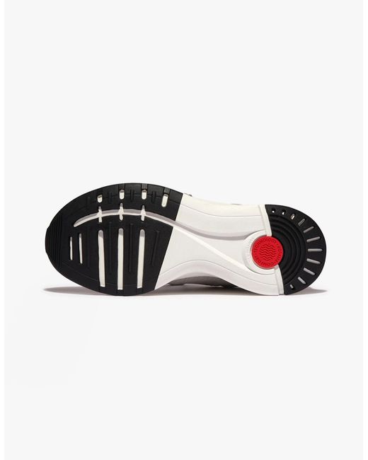 Fitflop White Vitamin Ffx Knit Sport Trainers Tiptoe Mix