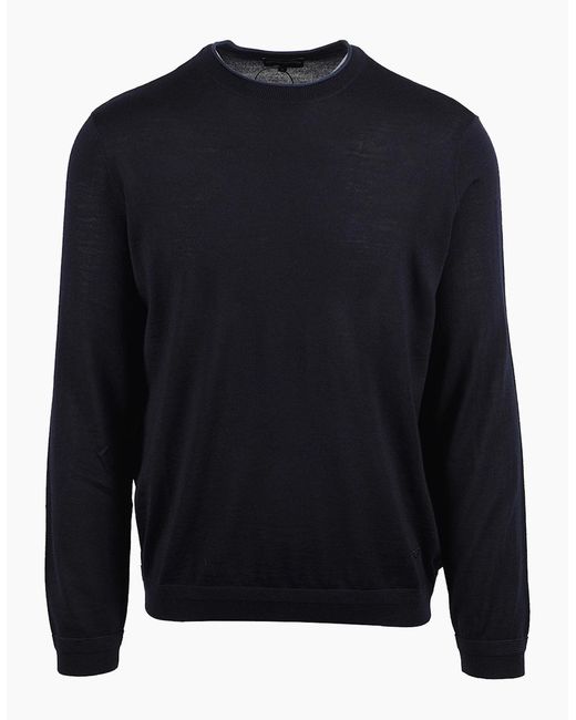 Emporio Armani Blue Travel Essential Sweatshirt for men
