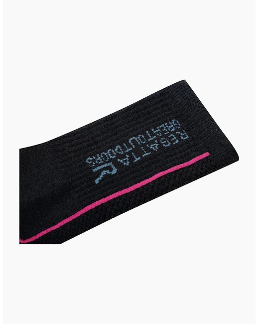 Regatta Black Ladies Merino Wool Hiking Crew Socks
