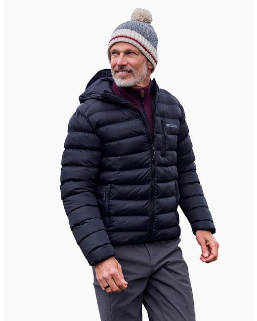 Mountain Warehouse Blue Link Padded Jacket for men